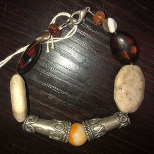 Geometric Bead Bracelet